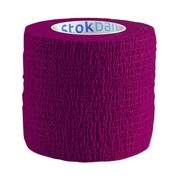 alt StokBan bandaż elastyczny, samoprzylepny, 4,5 m x 5 cm, fioletowy, 1 szt.
