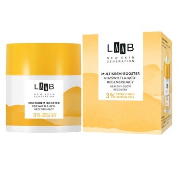 AA LAAB Tetra C Yuzu, multikrem booster rozświetlająco-regenerujący, 50 ml