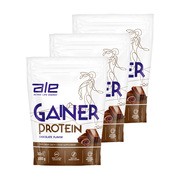 Zestaw 3 x ALE Gainer Protein Chocolate Flavor        