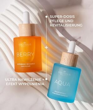 Cocosolis, Berry, rewitalizujący eliksir do twarzy, 50 ml