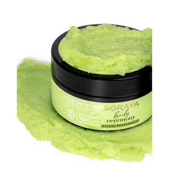 Soraya Body Ceremony, wygładzający pistacjowy scrub do ciała, 200 g