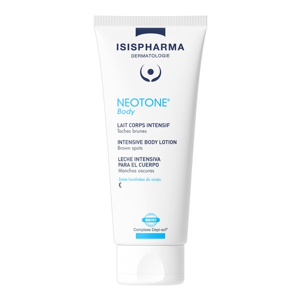 Isispharma ISISPHARMA NEOTONE BODY, intensywne mleczko do ciała na przebarwienia, 100ML — Składniki i ocena