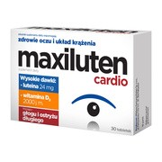 Maxiluten cardio, tabletki, 30 szt.