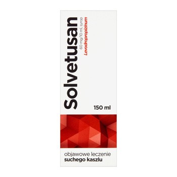 Solvetusan, 60 mg/10 ml, syrop, 150 ml