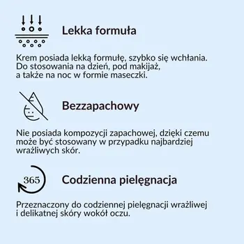 Sylveco, łagodzący krem pod oczy, 30 ml
