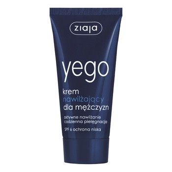 Ziaja Yego, krem nawilżający dla mężczyzn, 50 ml