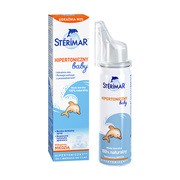 Sterimar Baby Hipertoniczny, spray do nosa wzbogacony miedzią (Import równoległy, Merck), 50 ml