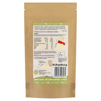 Helpa, Bio Różdżki Smaku Truskawka Banan, 20 g