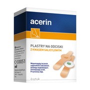 Acerin, plastry na odciski z kwasem salicylowym, 6 szt.