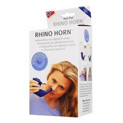 Rhino Horn, dzbanek do płukania nosa, niebieski, 1 szt.
