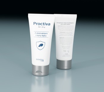 Proctiva, żel łagodząco-kojący do pielęgnacji okolic odbytu, 30 g