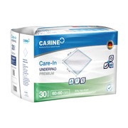 Carine Care In Underpad Premium, podkłady higieniczne, 60 cm x 60 cm, 1200 ml, 30 szt.        