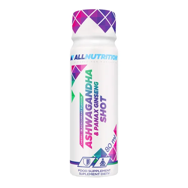 Ashwagandha 600mg + Żeń-szeń 50mg Shot 80ml [SFD nutrition] - SFD nutrition