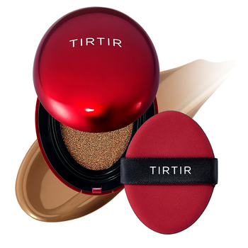 Tirtir, Mask Fit Red Cushion Mini, podkład do twarzy, 43N Deep Cocoa, 4,5 g