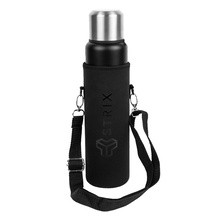 GymBeam Fusion, termos próżniowy, Strix, 850 ml, czarny, 1 szt.