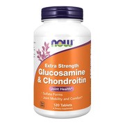 Now Foods, Glucosamine & Chondroitin Extra Strength, tabletki, 120 szt. https://azcdn.doz.pl/image/d/product/df5a087c-scale-180x180.png