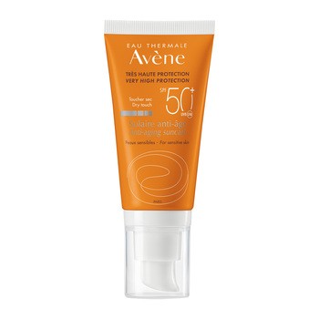 Avene Eau Thermale Sun, krem anti-aging, bardzo wysoka ochrona przeciwsłoneczna, SPF 50+, 50 ml