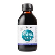 Viridian, Ekologiczny Olej Omega 3:6:9, płyn, 200 ml        