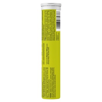 Witamina C 1000 mg, tabletki musujące, smak cytrynowy, 20 szt.
