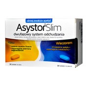 Asystor Slim, tabletki, 60 szt. (30 szt. na rano + 30 szt. na wieczór)