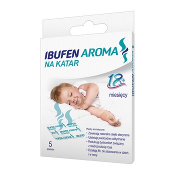 Ibufen Aroma na katar, plast., 5 szt