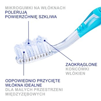 Elgydium Whitening soft, szczoteczka wybielająca do zębów, miękka, 1 szt.
