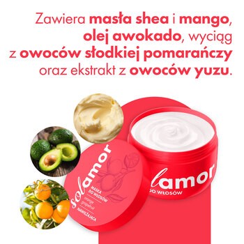 Solamor, maska do włosów, Orange Grapefruit, 200 ml