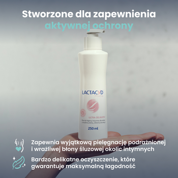 Lactacyd Pharma, ultra-delikatny płyn ginekologiczny, 250 ml, z pompką