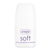 Ziaja Soft, antyperspirant w kremie, roll-on, 60 ml