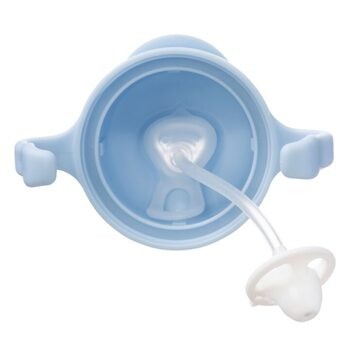 B.BOX, bidon dla dzieci, kubek niekapek ze słomką, Gelato Bubblegum, 6 m+, 240 ml