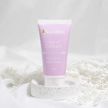 Nacomi, krem do rąk, wygładzenie i rozjaśnienie, 85 ml