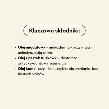 Mydlarnia 4 Szpaki, olejek do masażu ciała i twarzy, truskawka i werbena, 100 ml