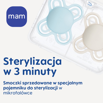 MAM Original, smoczek uspokajający, 2-6 m, 2 szt.