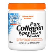 Doctor's Best, Pure Collagen Types 1 and 3, proszek, 200 g        