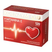 Koenzym Q10+witamina E, kapsułki, 120 szt.