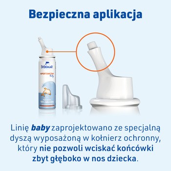 Sterimar Baby Hipertoniczny, spray do nosa wzbogacony miedzią, 50 ml