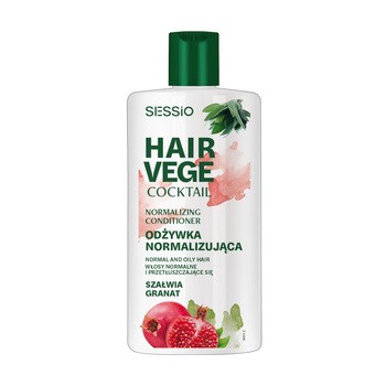Sessio Hair Vege Cocktail, odżywka normalizująca, 300 g