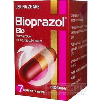 Bioprazol Bio, 10 mg, kapsułki twarde, 7 szt