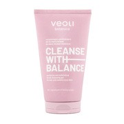 Veoli Botanica Cleanse With Balance, żel oczyszczająco-peelingujący do mycia twarzy, 150 ml