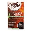 Color&Soin, farba do włosów, szatyn naturalny (4N), 135 ml