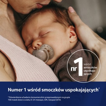 Canpol Lovi, smoczek uspokajający silikonowy, dynamiczny, Harmony, girl, 18m+, 2 szt.