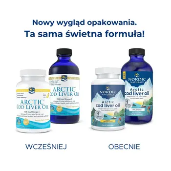 Arctic Cod Liver Oil 1060 mg Unflavored, płyn, 237 ml