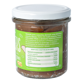 Krukam krukers chrupiąca pasta orzechowa, 300 g