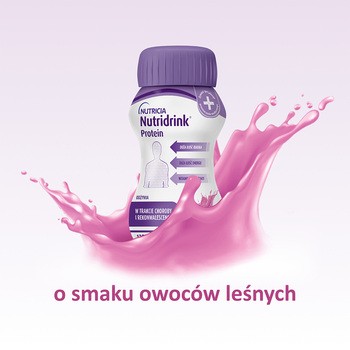 Nutridrink Protein, płyn o smaku owoców leśnych, 4 x 125 ml