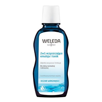 Weleda, 2w1 oczyszczająca emulsja i tonik, 100 ml