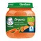 Gerber Organic, Marchewka słodki ziemniak, 4 m+, 125 g