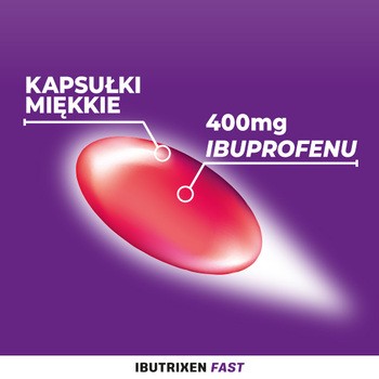 Ibutrixen Fast, 400 mg, kapsułki miękkie, 24 szt.