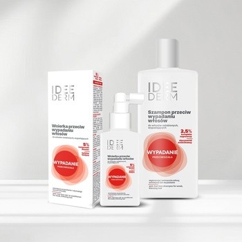 Idee Derm, szampon przeciw wypadaniu włosów, 300 ml