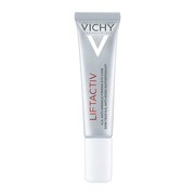 Vichy Liftactiv, przeciwzmarszczkowa pielęgnacja ujędrniająca pod oczy z kwasem hialuronowym, 15 ml