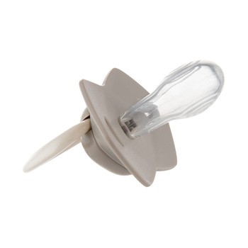 Canpol Babies, Smoczek silikonowy Light Touch 0-6 m sumetryczny, dogs, 2 szt.